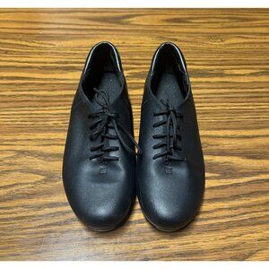 Theatricals Adult Tap Shoes With Lace-Up Design Black size 6